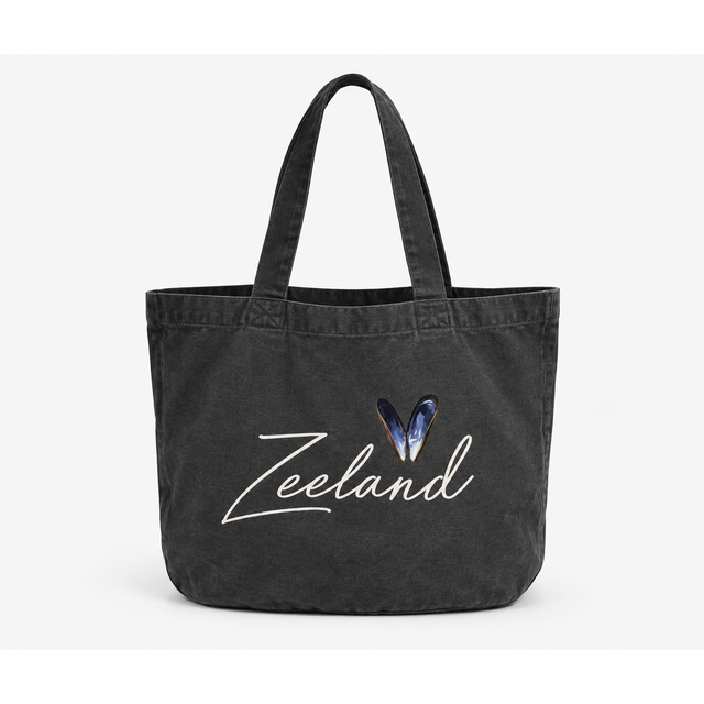 Goodies Label Zeeland Klein Mossel Hartje Shopper Large