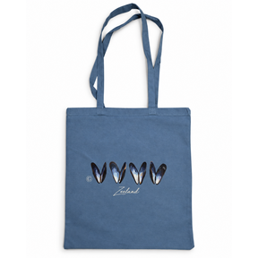 Goodies Label Cotton Bag 4 Hartjes Mossel Zeeland