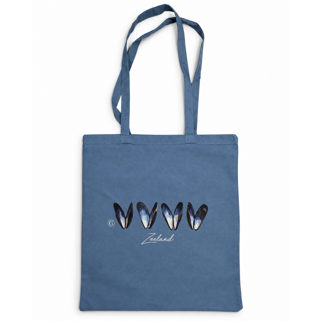 Goodies Label Cotton Bag 4 Hartjes Mossel Zeeland
