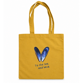 Goodies Label Cotton Bag Groot hart To The Sea And Back