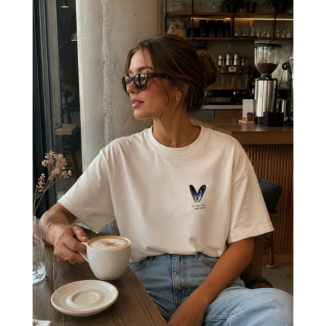 Goodies Label Hartjes Mossel To The Sea And Back T-Shirt