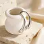 Goodies Label Goodies Label Zilverkleurige Curve Oorbellen 2,37 cm | Stainless Steel