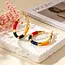 Goodies Label Goodies Label Multicolor Statement Hoops Goud | Stainless Steel Oorbellen