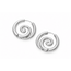 Goodies Label Goodies Label Zilverkleurige Spiral Hoops | Stainless Steel 2,7 cm