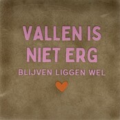 vallen is niet erg/blijven liggen wel taupe/warmroze(oranje)