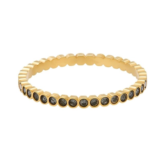 iXXXi Vulring Small Circle Stone Black Diamond