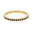 iXXXi Jewelry iXXXi Vulring Small Circle Stone Black Diamond