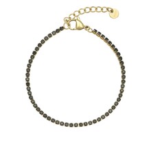 iXXXi Armband Tennis Black Diamond
