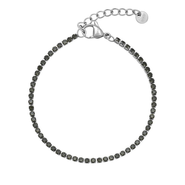 iXXXi Armband Tennis Black Diamond