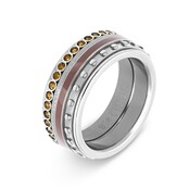 Samengestelde iXXXi ring Burgundy