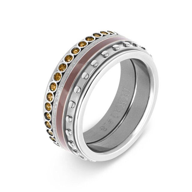 Samengestelde iXXXi ring Burgundy