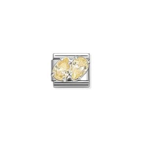 NOMINATION COMPOSABLE CLASSIC YELLOW DOUBLE DROPS 330329/15