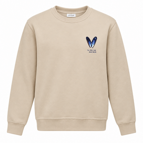 Goodies Label Unisex Sweater Beige – Zeeuwse Knoop Backprint