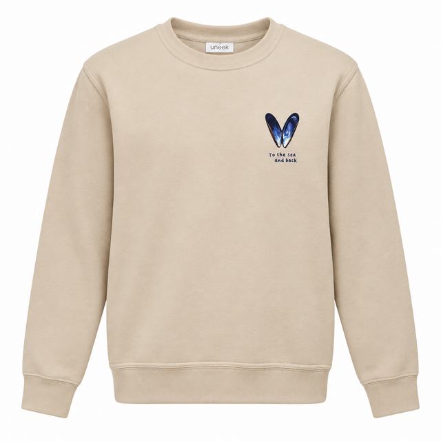 Goodies Label Unisex Sweater Beige – Zeeuwse Knoop Backprint