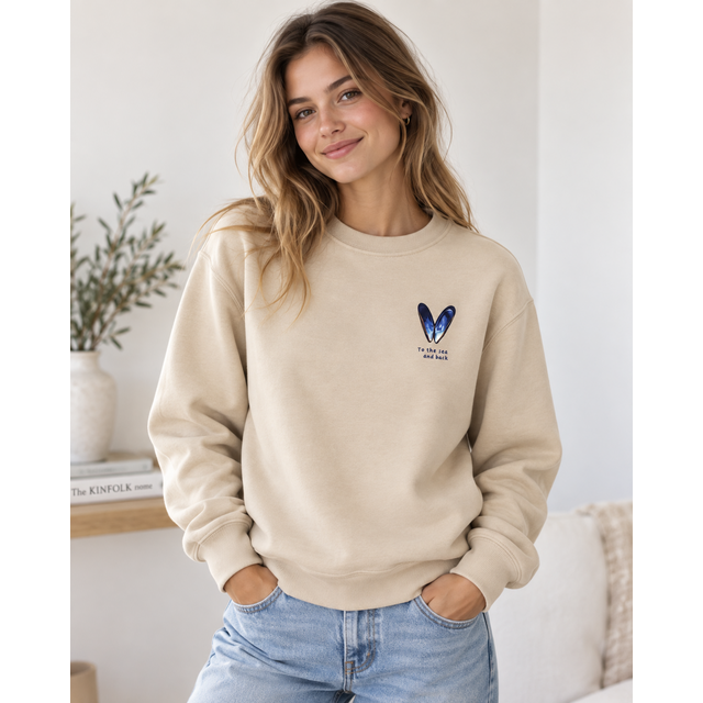 Goodies Label Unisex Sweater Beige – Zeeuwse Knoop Backprint
