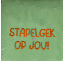 stapelgek op jou mint/oranje(warmroze)