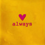 Yett 'Always' geel/roze