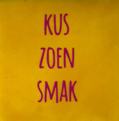 kus zoen smak geel/roze