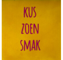 kus zoen smak geel/roze