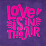 Yett love is in the air (grof) paars/roze