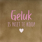 geluk is niet te koop taupe/combi 2