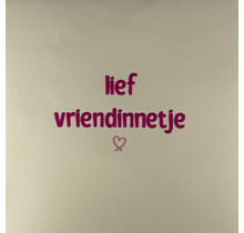 lief vriendinnetje creme/knalroze