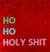 ho ho holy shit rood/warmroze(mint-warmblauw)