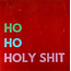 Yett ho ho holy shit rood/warmroze(mint-warmblauw)