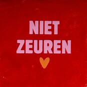 niet zeuren rood/warmroze(oranje)