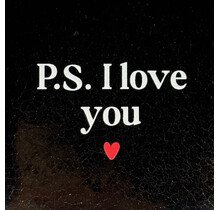 p.s. I love you goud/creme(rood)