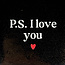 Yett p.s. I love you goud/creme(rood)