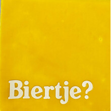 biertje geel/creme