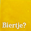 Yett biertje geel/creme