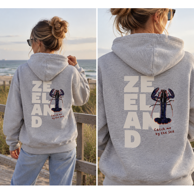 Goodies Label Hoodie  Zeeland  groot Kreeft
