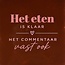 Yett het eten is klaar het commentaar vast ook kastanje/combi 6