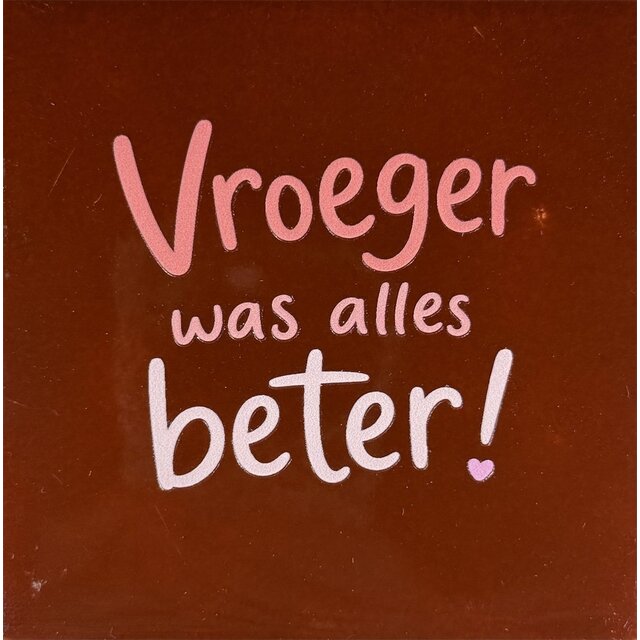 vroeger was alles beter kastanje/combi 6