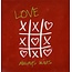 Yett love always wins rood/creme