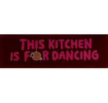 DO this kitchen is for dancing kastanje/fuchsia(oranje)