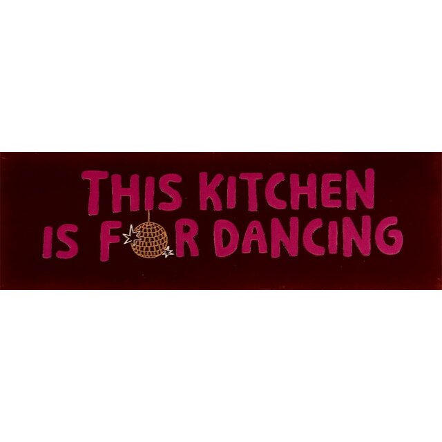 DO this kitchen is for dancing kastanje/fuchsia(oranje)