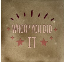 whoop you did it nieuw taupe/nude roze(cherry-taupe)