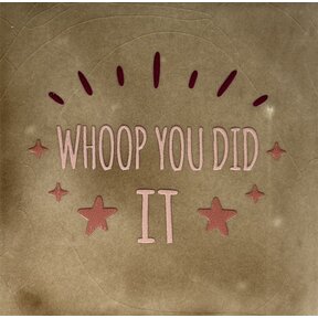 whoop you did it nieuw taupe/nude roze(cherry-taupe)