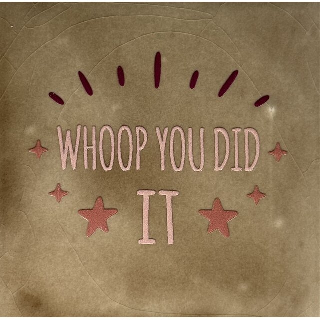 whoop you did it nieuw taupe/nude roze(cherry-taupe)