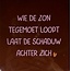 Yett wie de zon tegemoet loop laat de schaduw achter zich kastanje/warmroze(oranje)