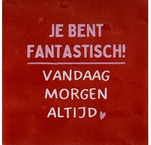 je bent fantastisch… rood/combi 2