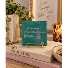 Gouden standaard bloemetje