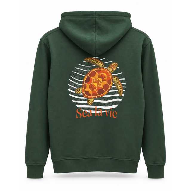 Goodies Label Hoodie Schildpad