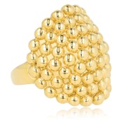 Statement Ring met Bolletjes • 15 mm