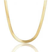 Gouden Snake Ketting - Trendy Dames Sieraad