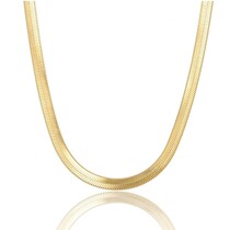 Gouden Snake Ketting - Trendy Dames Sieraad