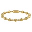 My Bendel Gouden kralenarmband met speels effect - originele armband